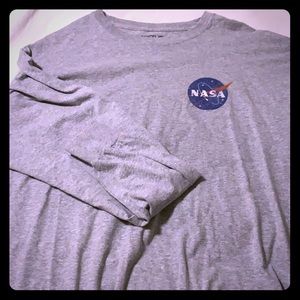 NASA Long Sleeve T Shirt